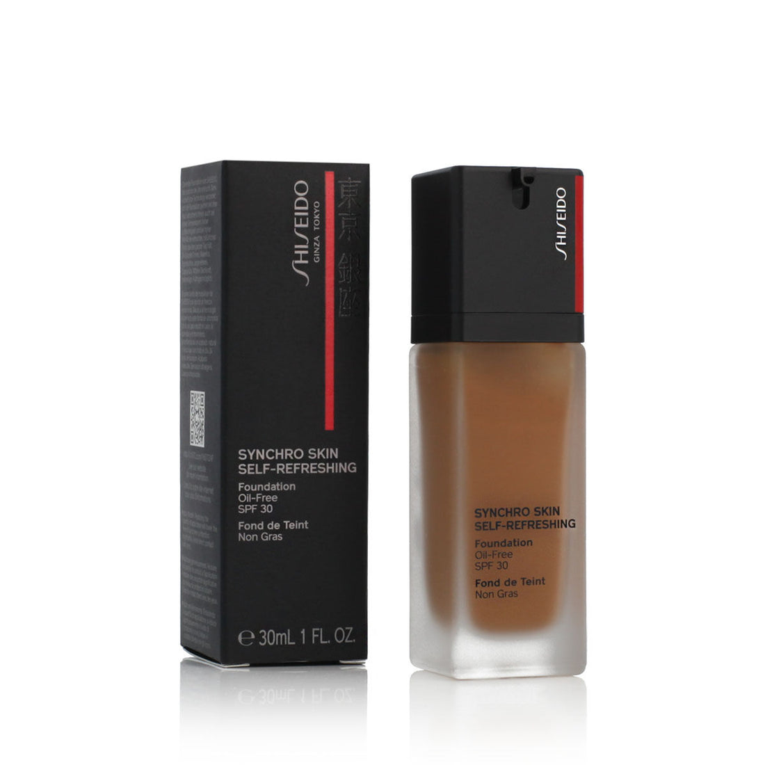 Base de Maquillaje Fluida Shiseido Synchro Skin Self-Refreshing Nº 510 Suede Spf 30 30 ml
