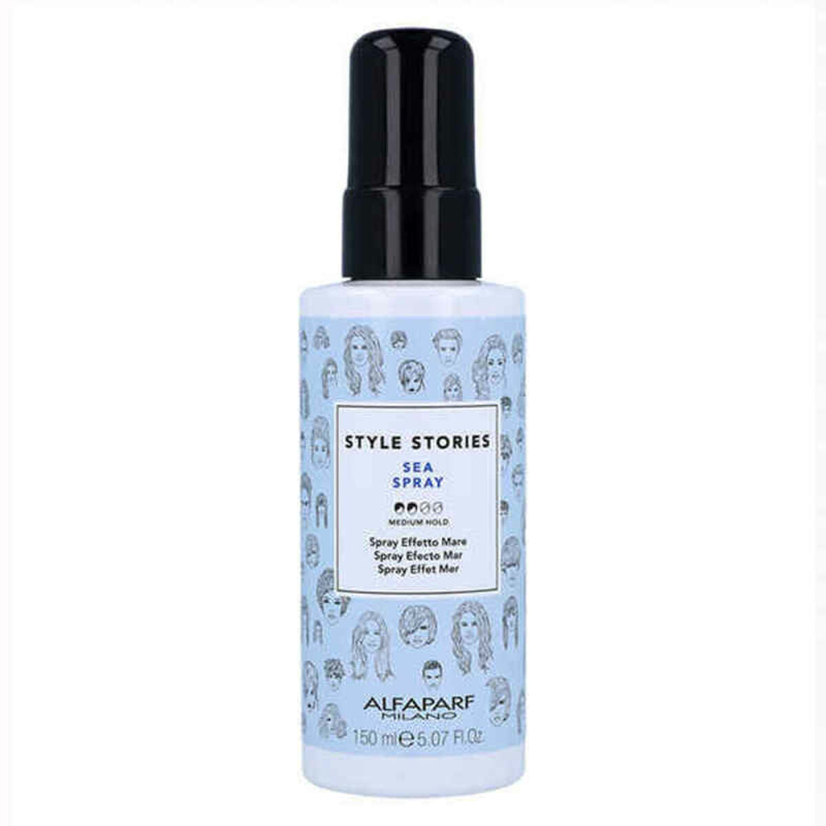Gel de Fijación Extrema Style Stories Alfaparf Milano Sea Spray (150 ml)