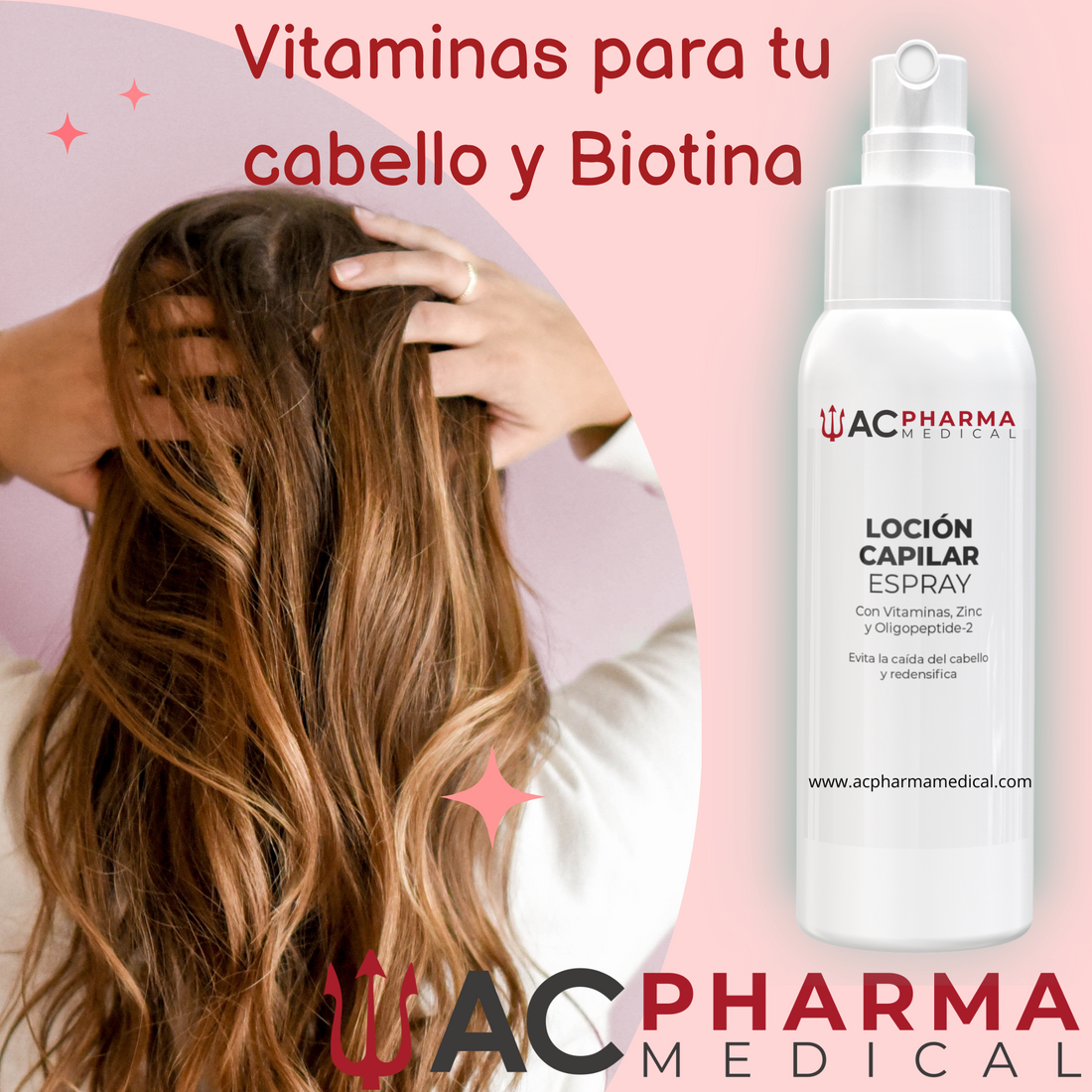 Loción capilar anticaída ACPHARMA MEDICAL (100ml)