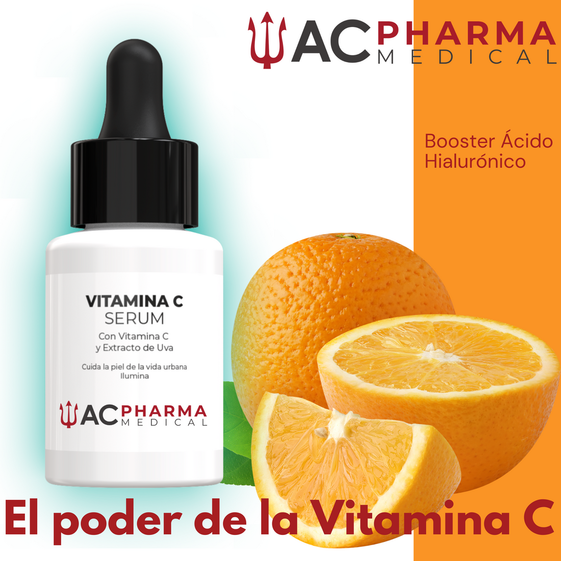 Sérum facial vitaminaC ACPHARMA MEDICAL (30ml)